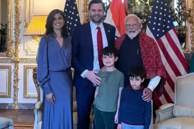 The Vance Family's Visit to India
