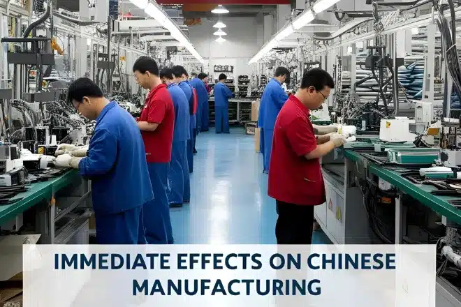 Chinese Factories Halt Production
