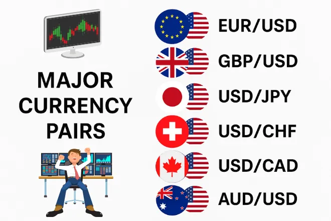 How to get money from forex: Choose the major currency pair