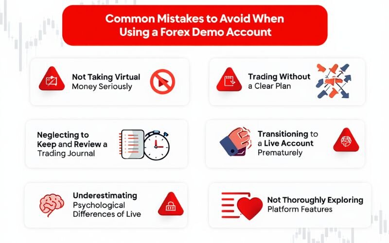 Common mistakes when Key benefits of using a forex trading demo account
