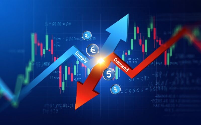 Currency supply and demand