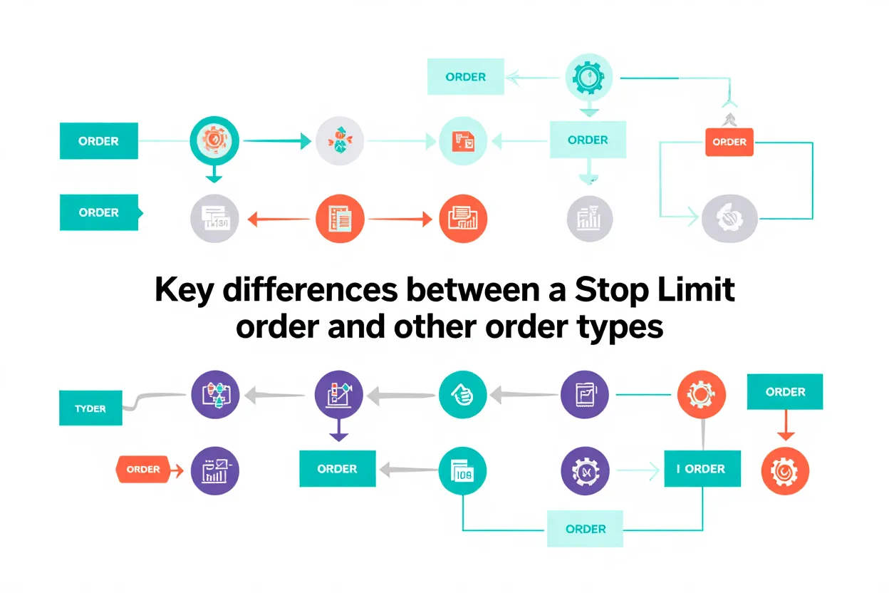 Key differences between a Stop Limit order and other order types