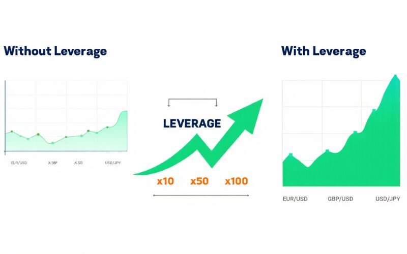 Leverage in Forex trading can amplify your profits from long positions