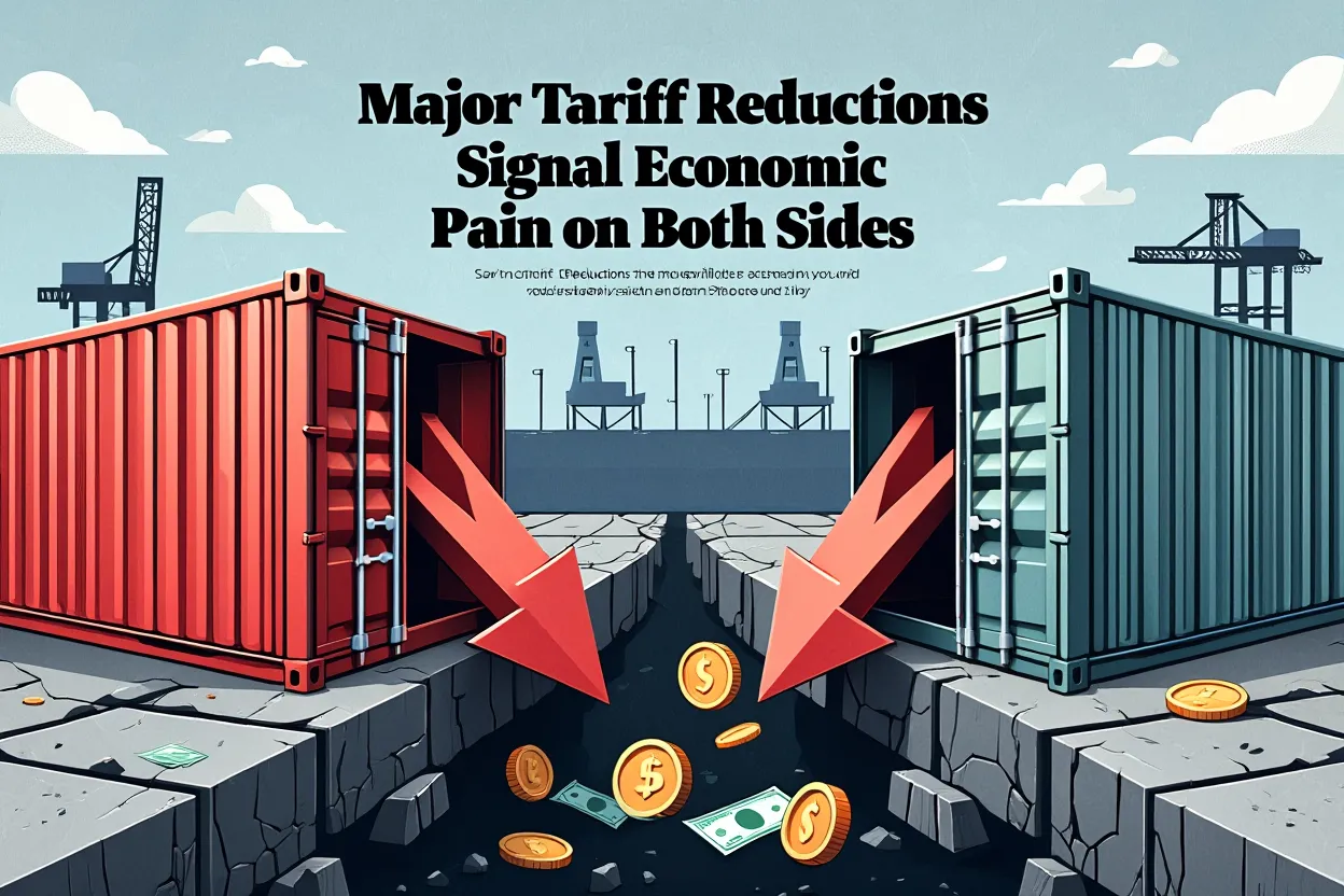 Major Tariff Reductions Signal Economic Pain on Both Sides