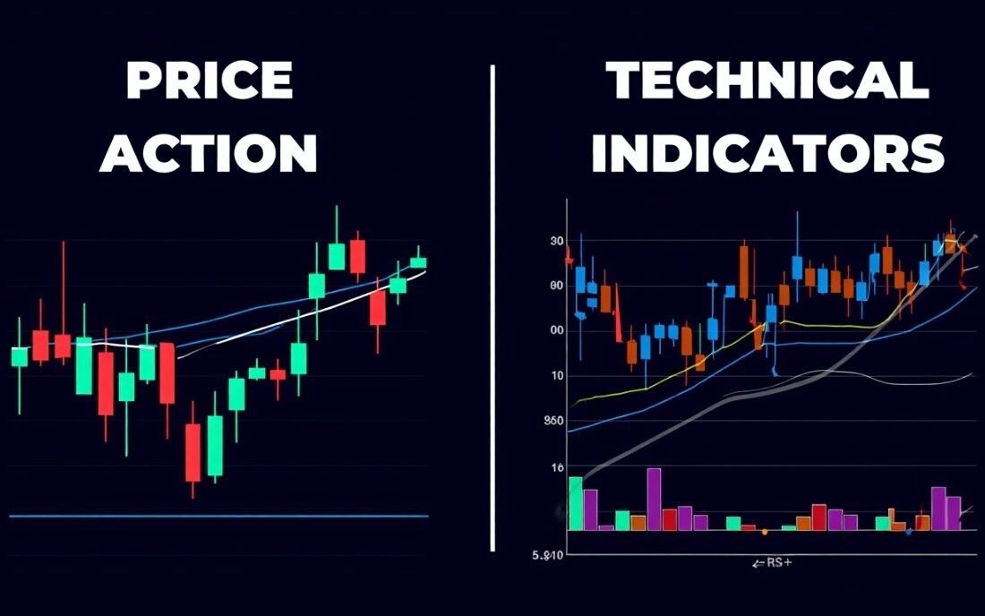 Price action vs. technical indicators