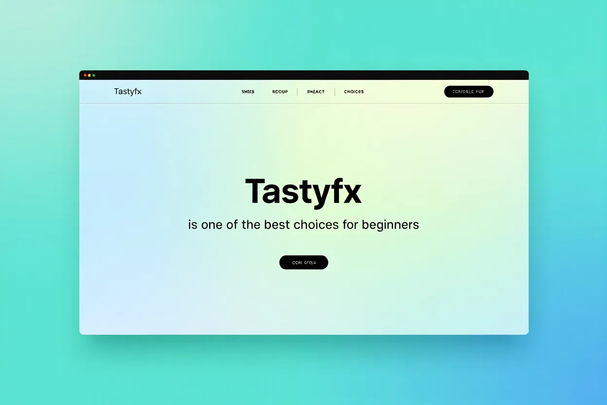 Tastyfx is one of the best choices for beginners