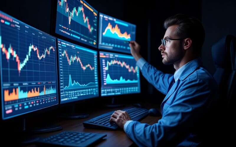 The position size is based on the volatility of the asset you're trading