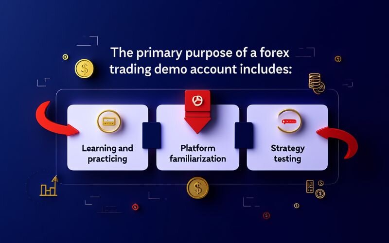 The primary purpose of a forex trading demo account
