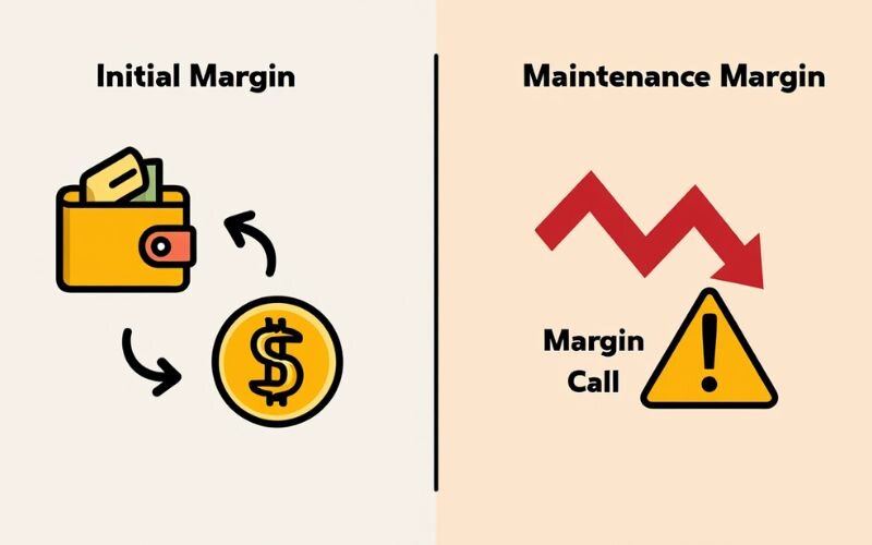 There are two key types of margin in leverage in Forex