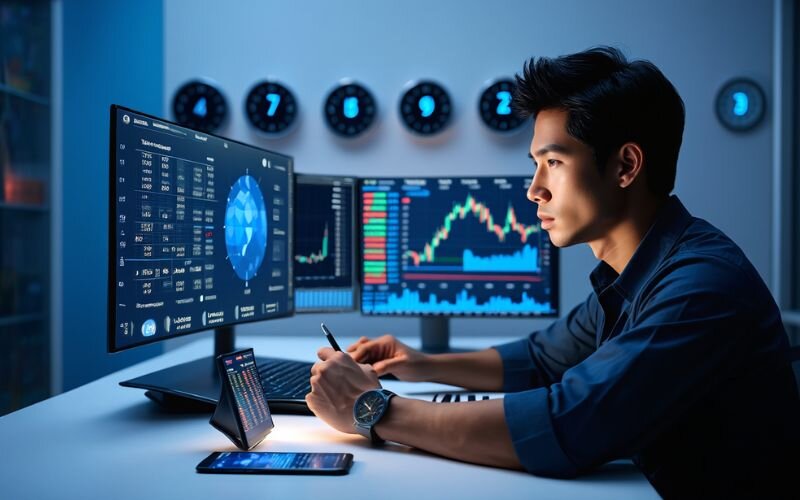 Tools for tracking Forex currency trading hours