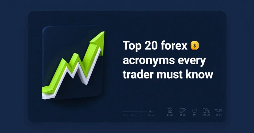 Top 20 forex acronyms every trader must know