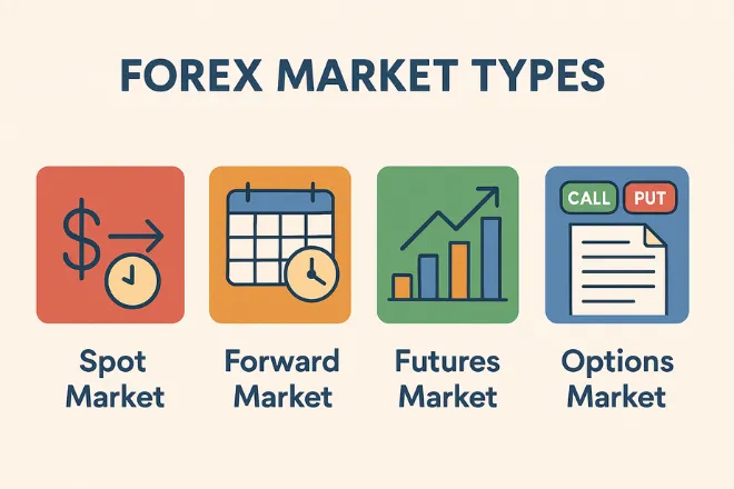 Types of forex markets