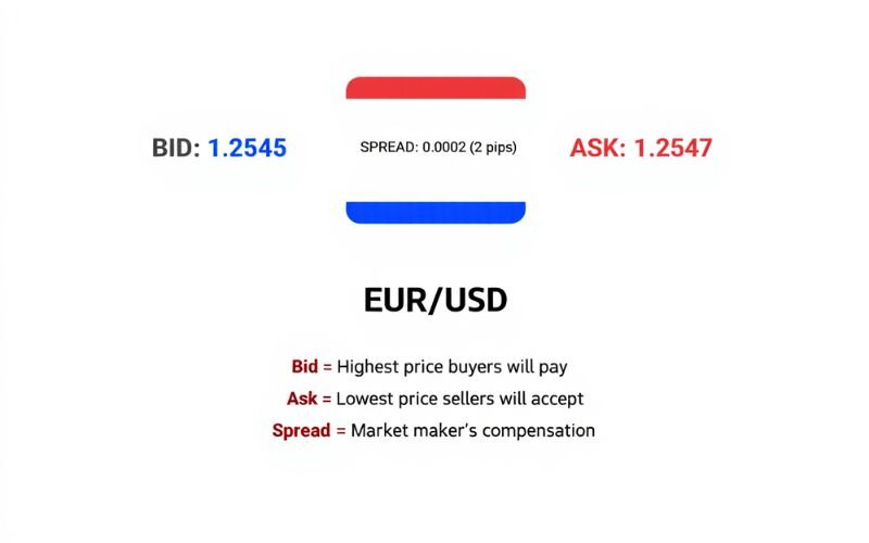 What is the bid-ask spread