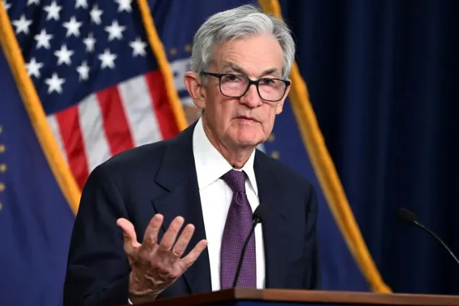 US Federal Reserve Chairman Jerome Powell